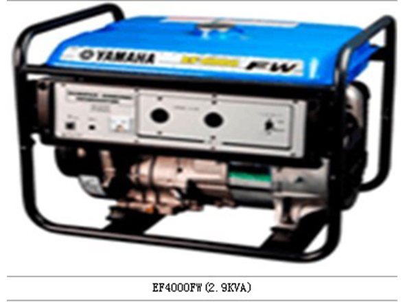 EF4000FW(2.9KVA)雅馬哈發電機